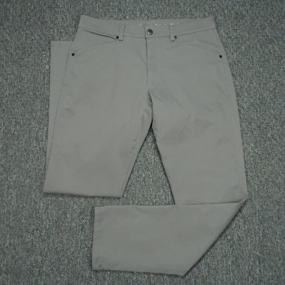 Myles Other - Myles Pants Mens Large Gray Performance 5 Pocket Technical Fabric Stretch 34x32